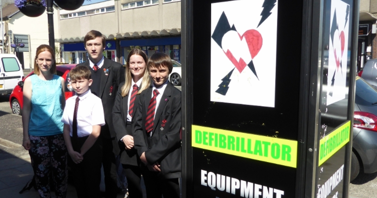 Whitburn's Defibrillator Whitburn Academy