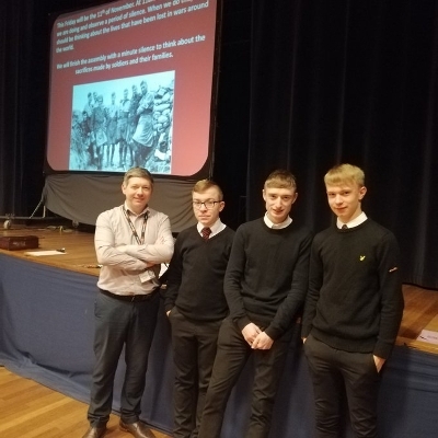 Remembrance Day assembly 2019 Remembrance Day assembly 2019